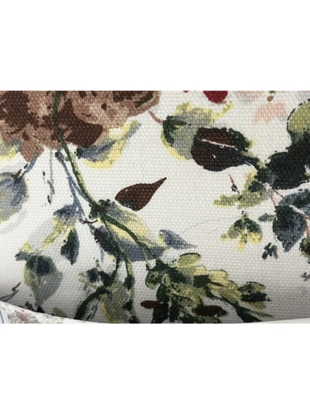 Lauren Ralph Lauren Floral Border Shower Curtain Cottagecore Rose Print 70x72